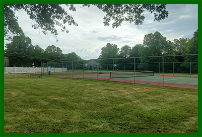 Tennis Court at The Landings Racquet and Swim Club